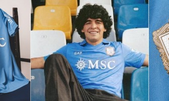 O Nápoles apresentou o seu equipamento principal para a temporada 2026-27